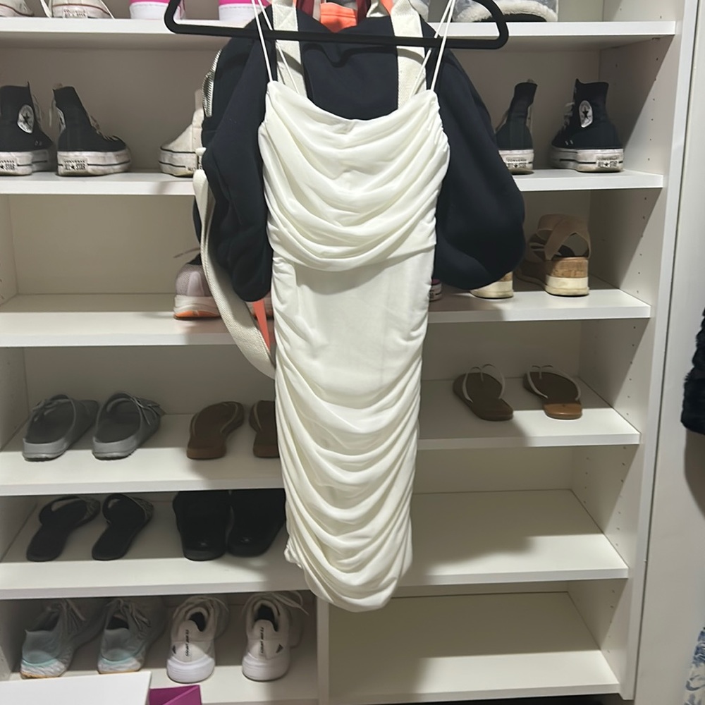 Tight White Dress